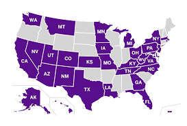 map indicating NYU’s AEGD presence