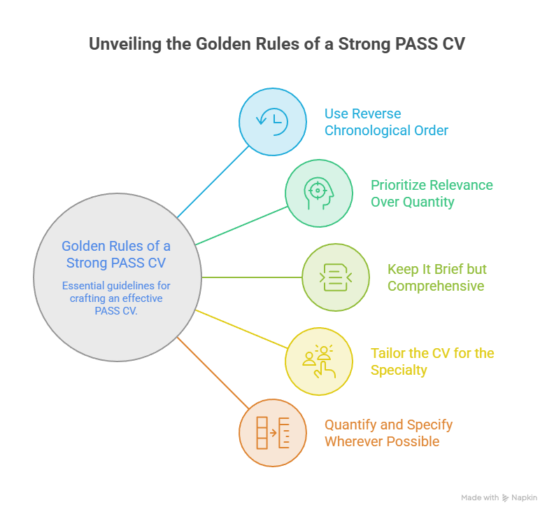 How to Craft a Dental residency CV or PASS CV